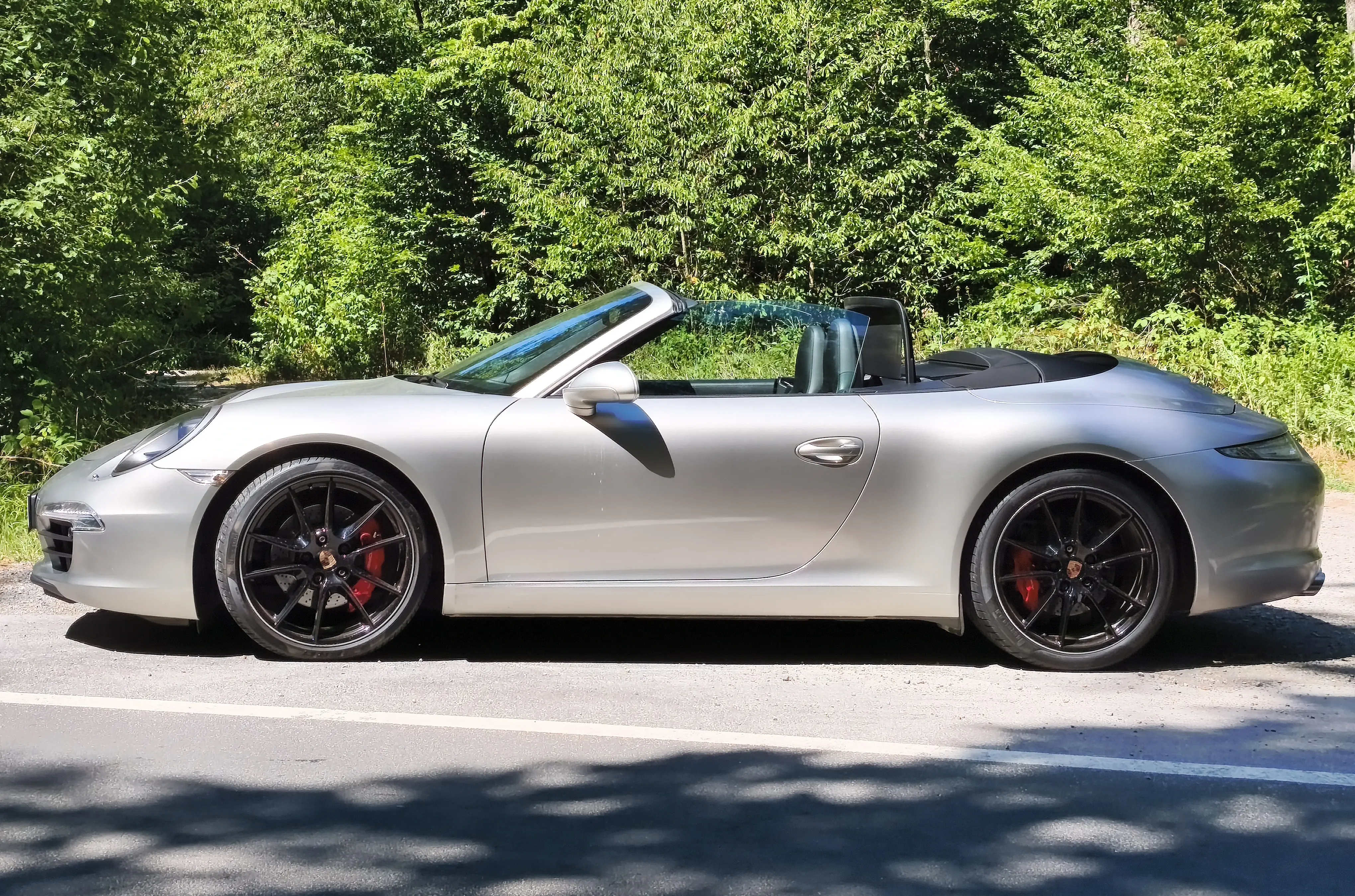 Porsche Seitenansicht