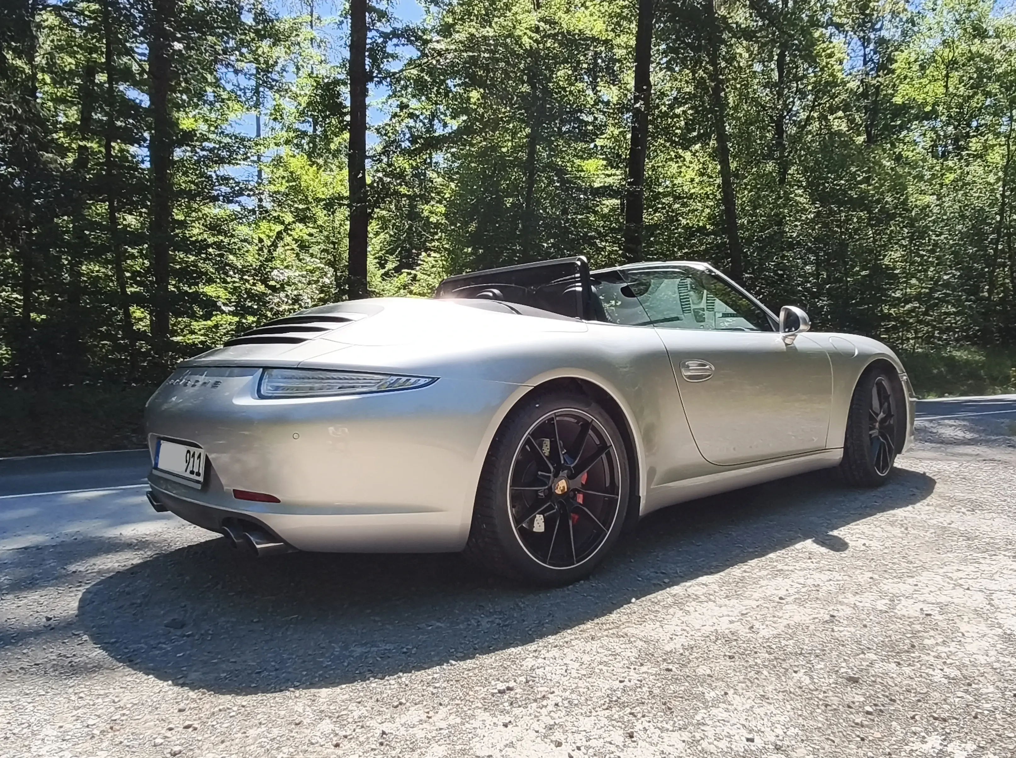 Porsche Heckansicht